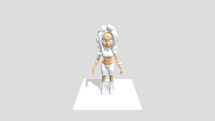 Splatoon Character 3D Model