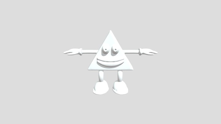 Triangle Buddy 3D Model