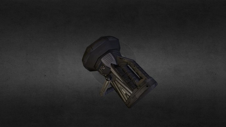 FloodLight 3D Model