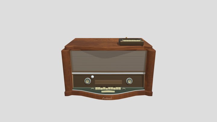 Радиоприёмник «Фестиваль» 3D Model