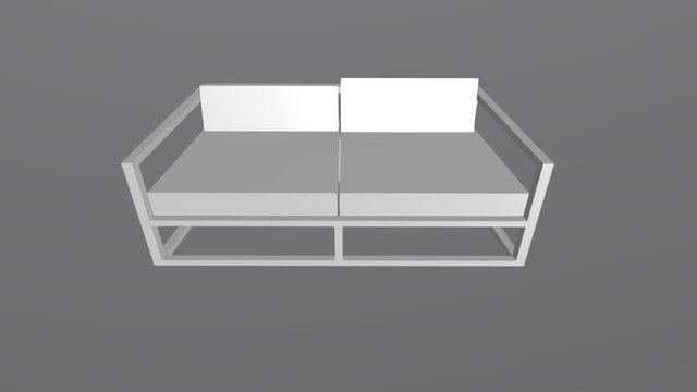 Sofa in Progress 3D Model