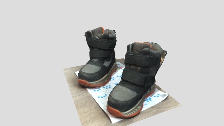 CHILDREN'S SHOES1 3D Model