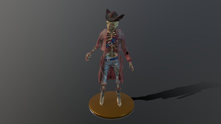Pirate 3D Model