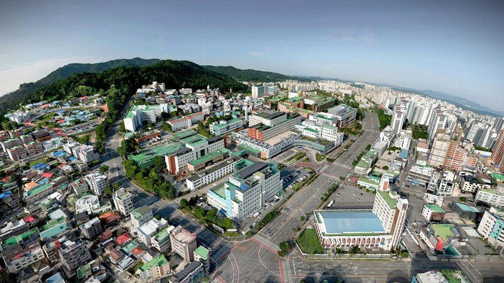 Chungnam National University Hospital 3D Model