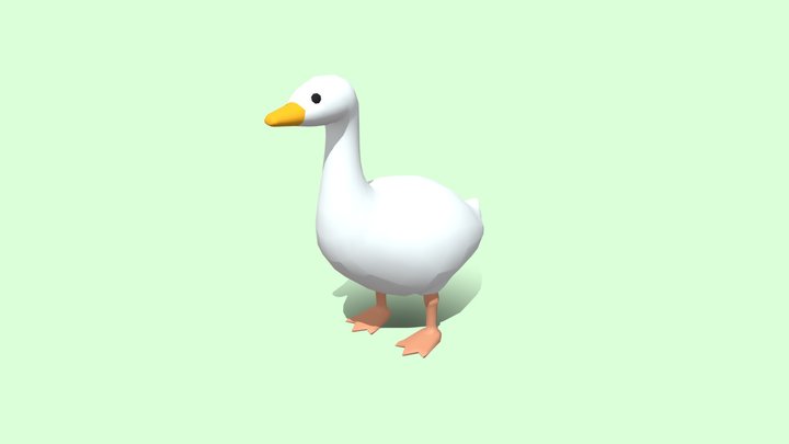 Goose 3D Model