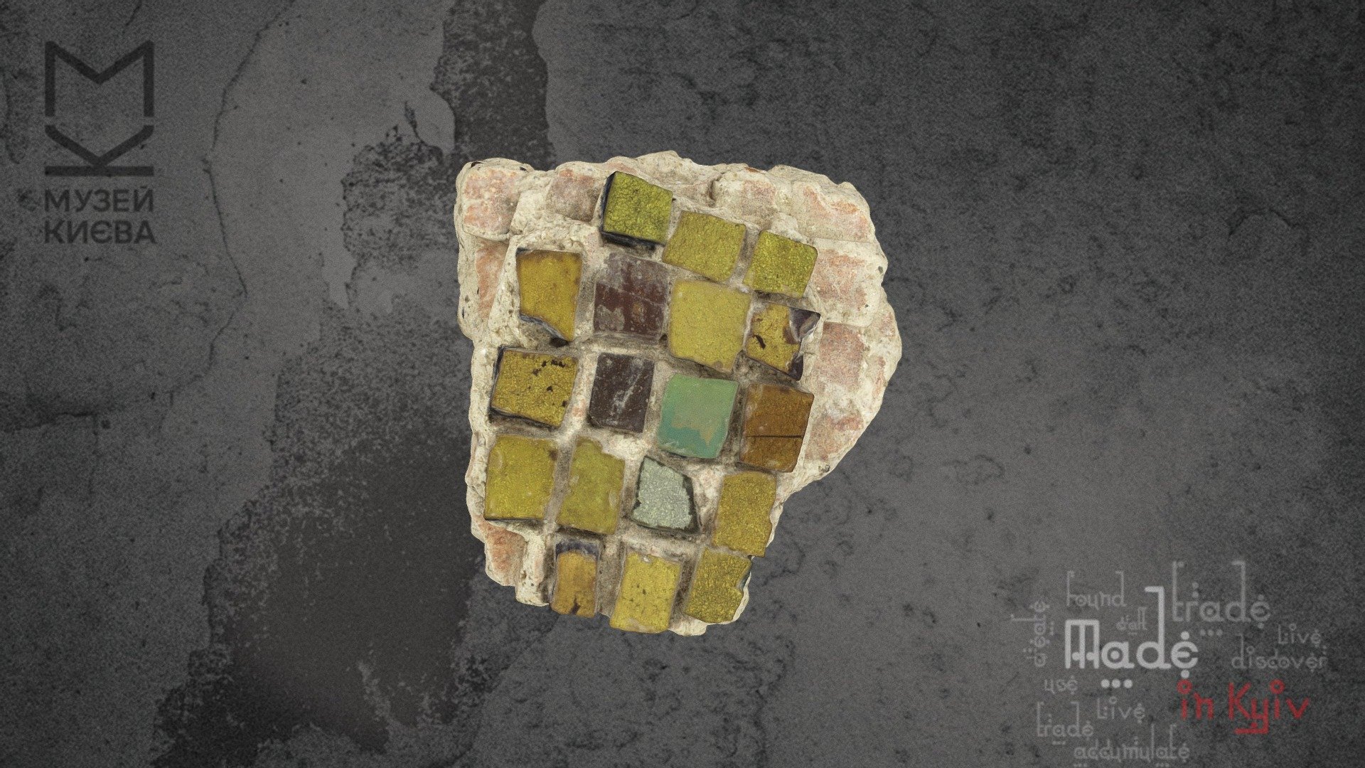 Мозаїка - 3D model by Museum of Kyiv History (@museumkyiv) [3d699b2 ...