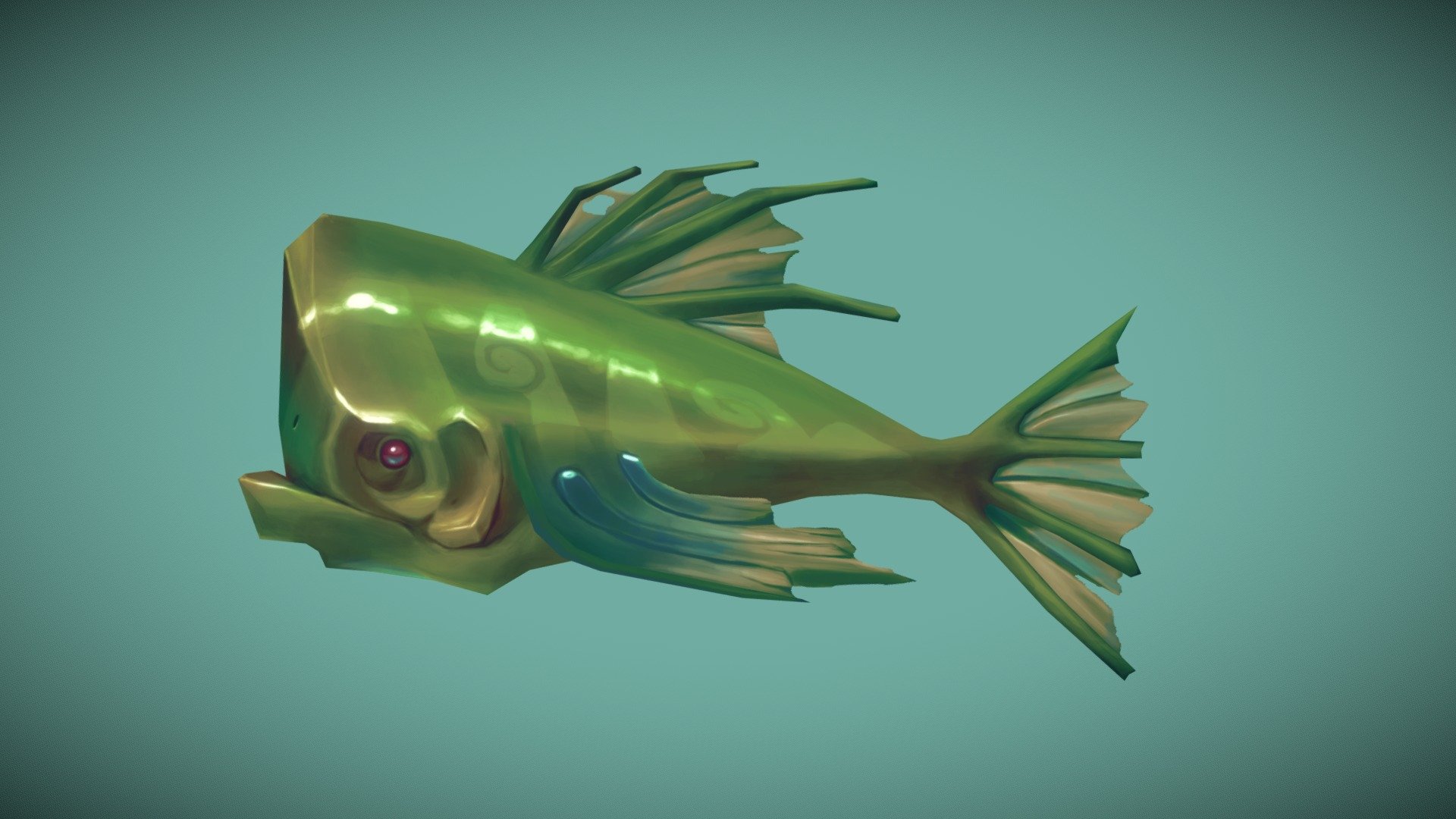 Project Spark Fish Fanart - 3d Model By Pia Krensel (@pidele) [3d69d94 