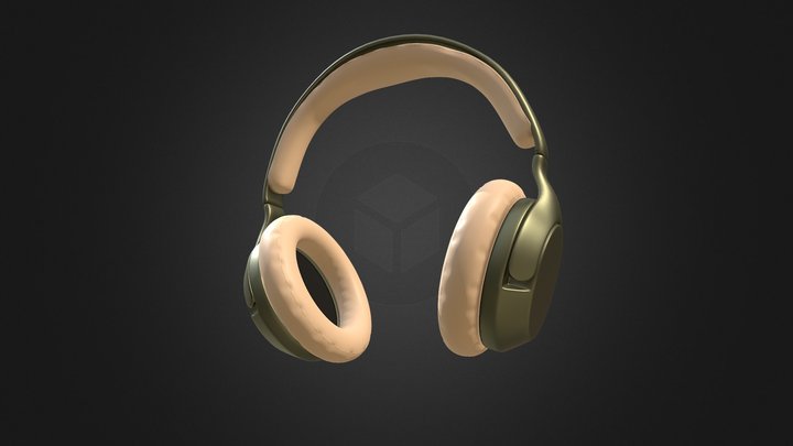 Headphones Model 3D Model