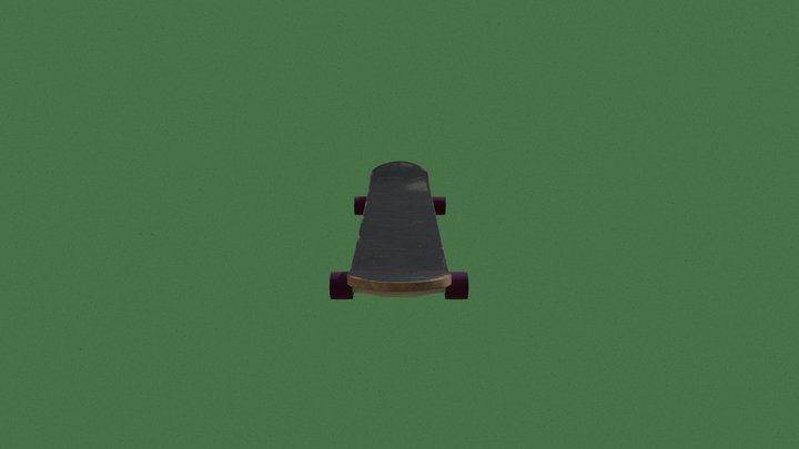 skateboard model 3D Model