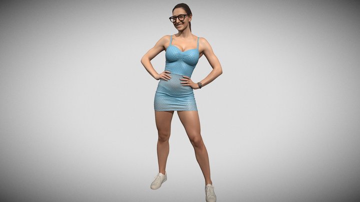 Skylar Breeze, a casual summer character scan