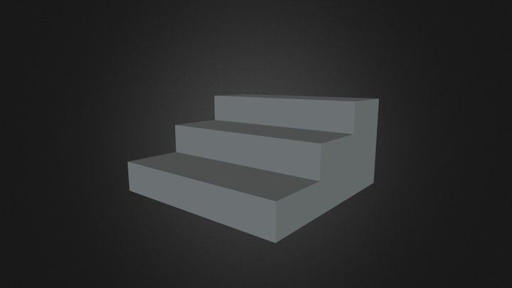 Stairs 3D Model