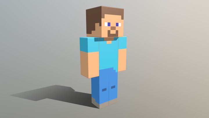 Steve COMPLETE 3D Model