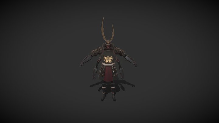 Samurai_ 3D Model