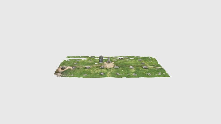 大宰府政庁　正殿 3D Model