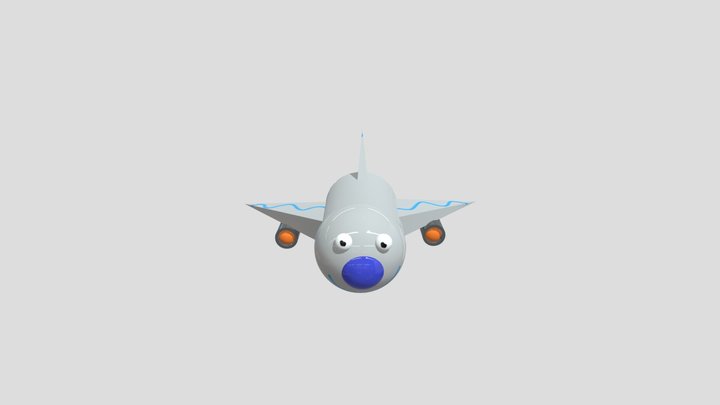 Plane 3D Model
