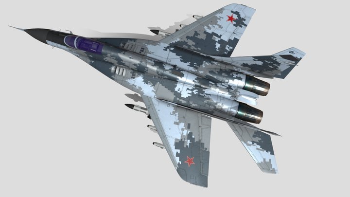 Mig29 3D Model