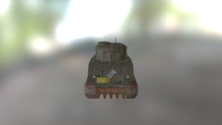Sherman 3D Model