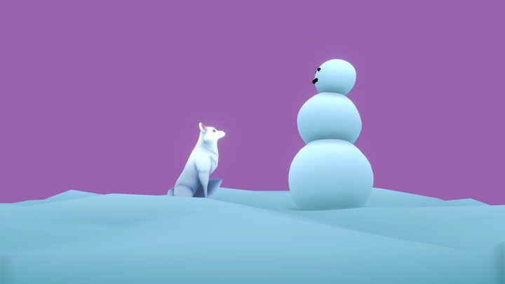 Arctic Fox - 3December – Free 3D Model STL