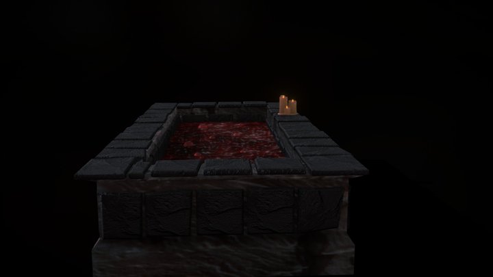 Dark Tomb 3D Model