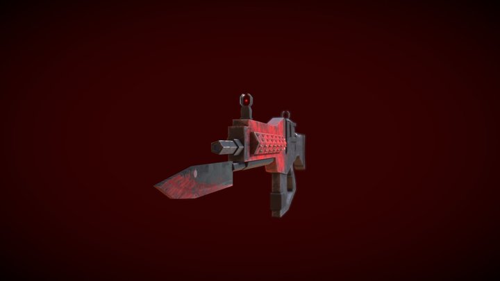 Destiny 2 - Red Death - Low Polly 3D Model