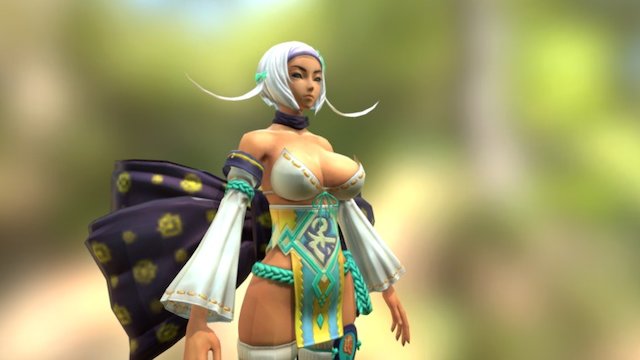woman 1 3D Model