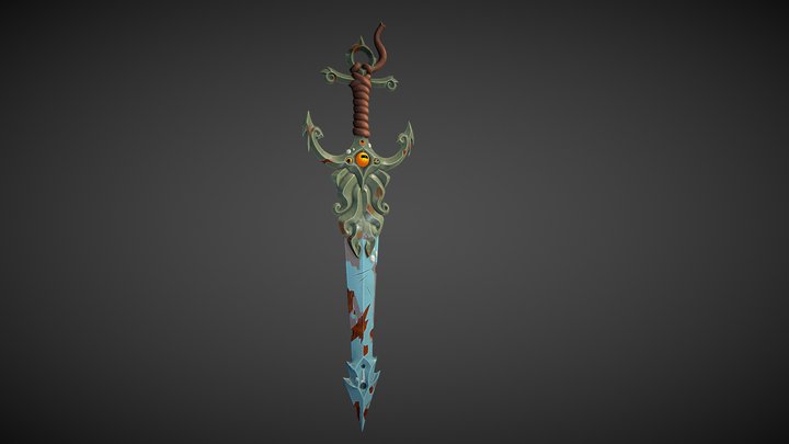 Anchor Sword 3D Model