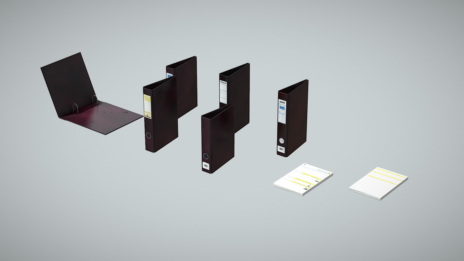 Folders - Buy Royalty Free 3D model by Outlier Spa (@outlier_spa ...