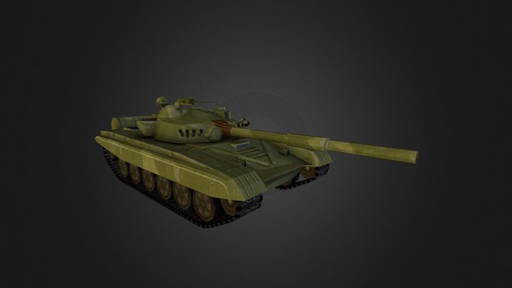 T-72 3D Model