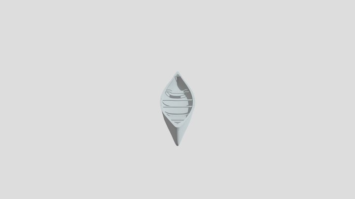 Canoe 3D Model