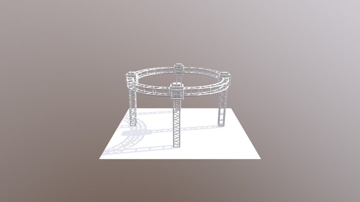 Boate Aérea 3D Model