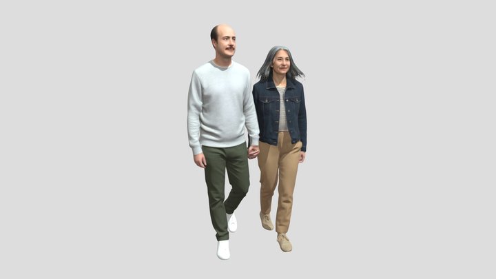 Holding Hands – Kostenloses 3D-Modell STL