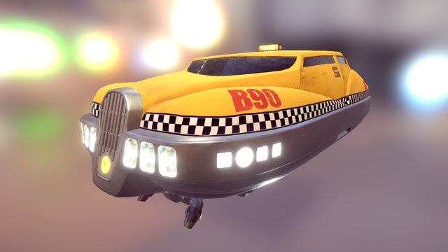 The Fifth Element - Korben's Taxi (WIP)