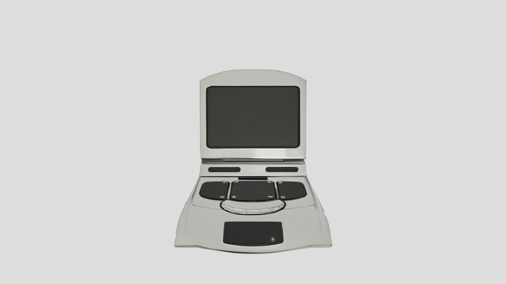 Star Trek LCARS Mobile Desktop 3D Model