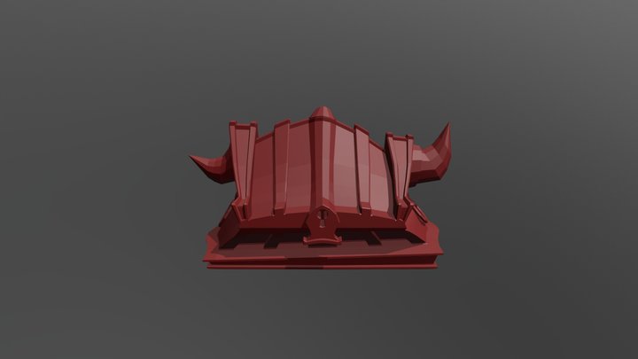 Cofre 3D 3D Model
