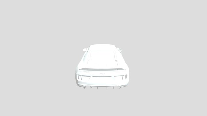 Audi R8 3D Model