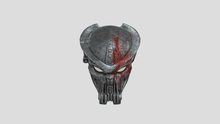 Celtic Predator Mask 3D Model