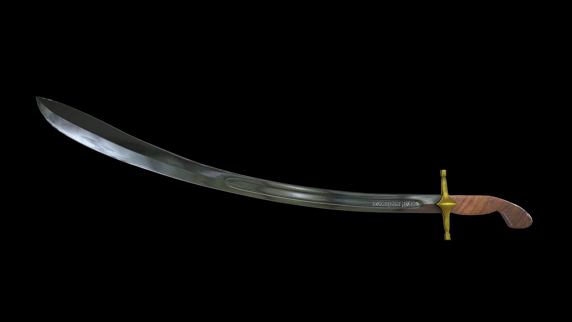 Ukrainian Cossack Saber - 3D model by Vlad_MT3D [3d785ec] - Sketchfab