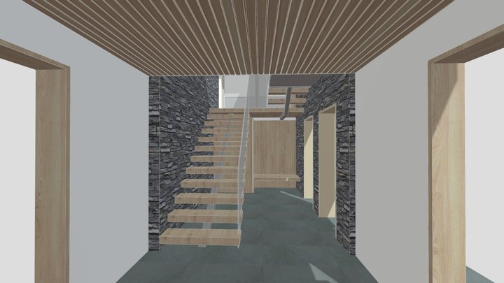 Topsails_Staircase Option 02 3D Model