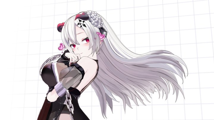 皌桃 Momo (2023) 3D Model