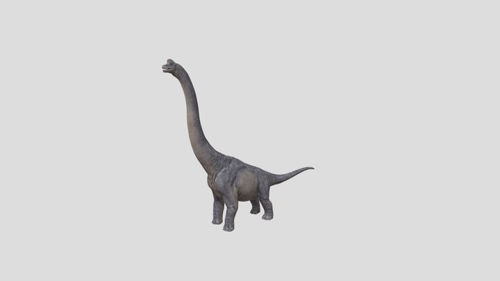 Brachiosauro-jurassic-wolrd-evolution 3D Model