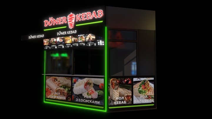DONER KEBAB 3D Model