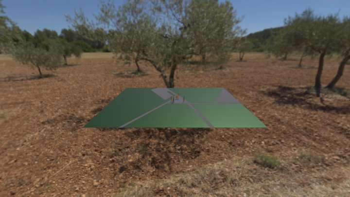 Installation_verspiegelt 3D Model