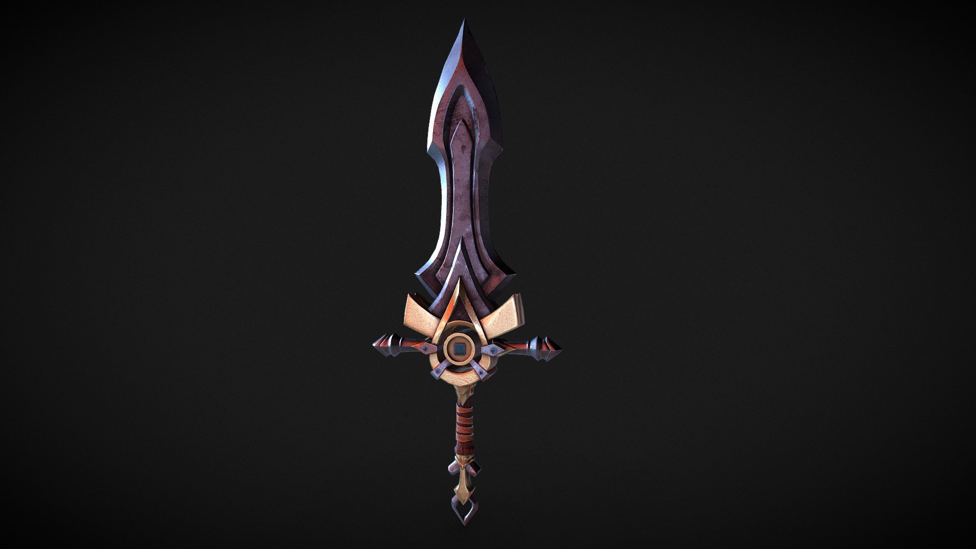 AAC202 A3 Sword - 3D model by Joshua Ludick - 3D model by JoshuaLudick ...