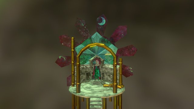 Throne 3D Model
