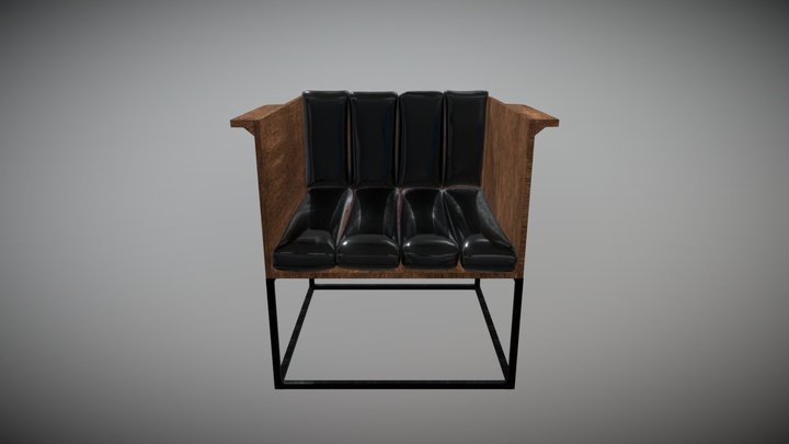 Armchair (Free) 3D Model