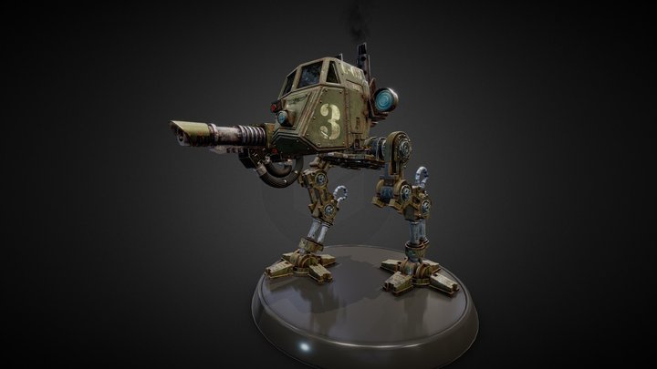 Sentinel W40K 3D Model