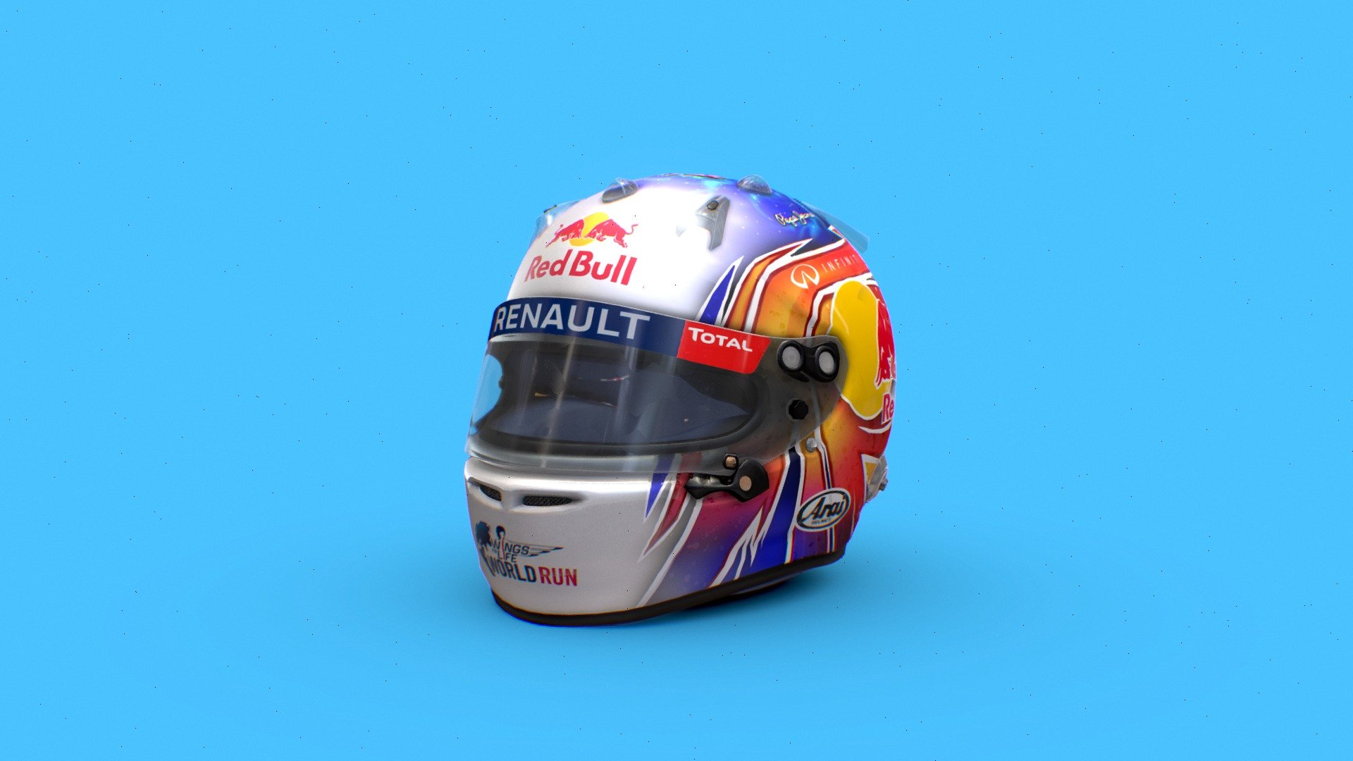 Mark Webber - Aussie Grit Design rework - 3D model by zlatkica [3d7cd4f ...