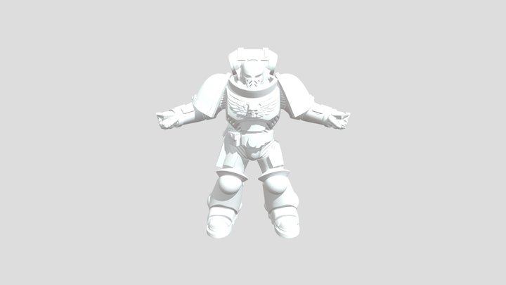 Space Warrior 2 3D Model