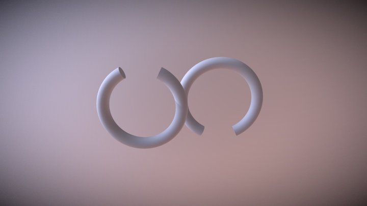 Jacobo Toledo | 3D Printed Double Finger 8 Ring 3D Model