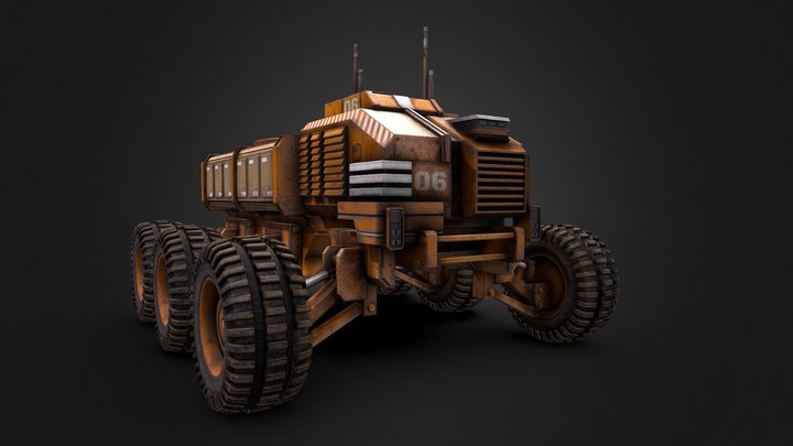 Desert Runner 3D Model